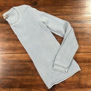 J. Jill Blue Waffle Knit Sweater size XS🤩